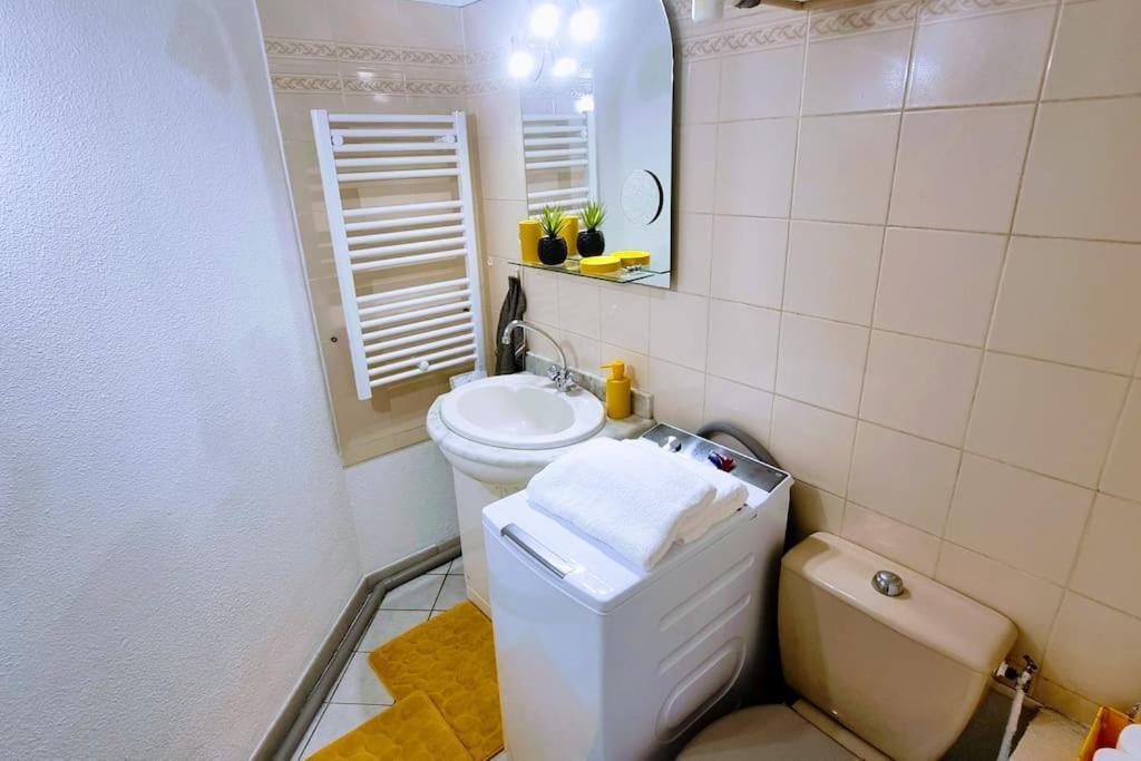 Le Marty 7 Vue Mer Centre Terrasse Garage Piscine Climatisation Sète Zewnętrze zdjęcie