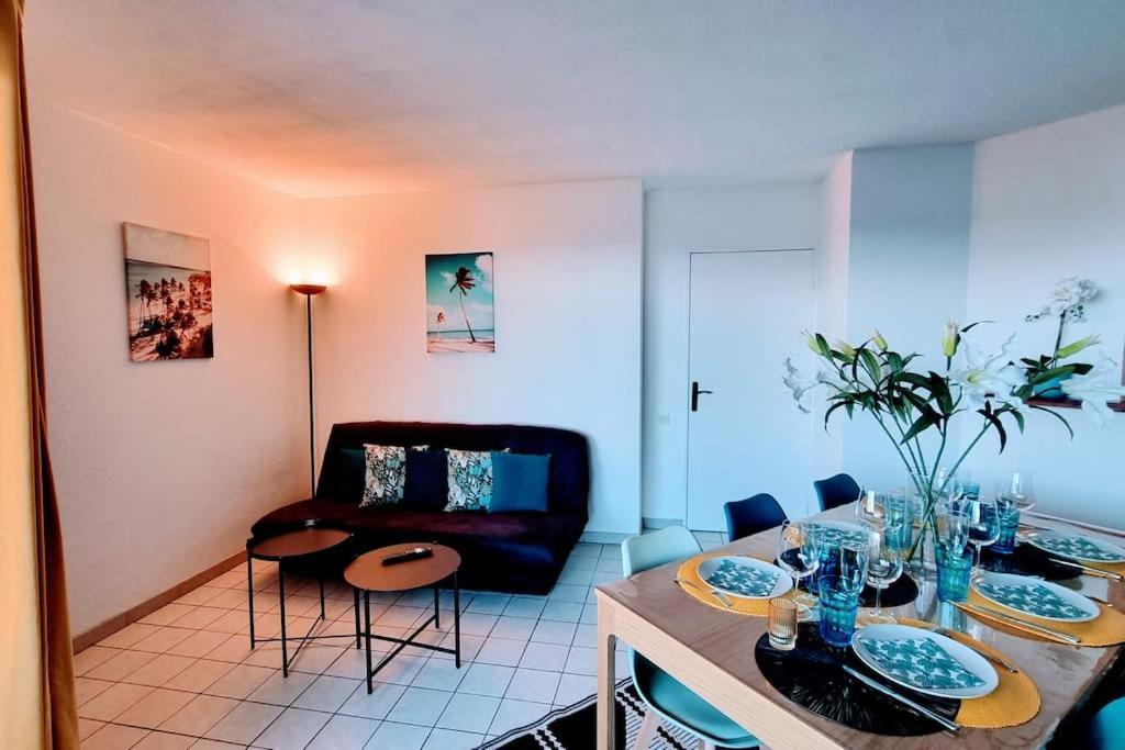 Le Marty 7 Vue Mer Centre Terrasse Garage Piscine Climatisation Sète Zewnętrze zdjęcie