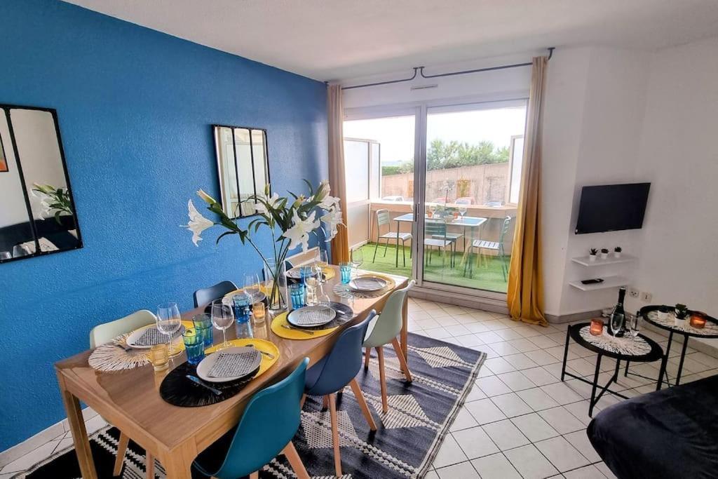 Le Marty 7 Vue Mer Centre Terrasse Garage Piscine Climatisation Sète Zewnętrze zdjęcie